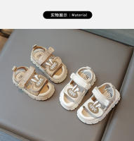 Sandalias Para Niños Y Niñas Verano Nueva Color Caqui Dibujos Animados Niños Bebé Zapatos Suaves Antideslizantes Tallas Reales - details 9