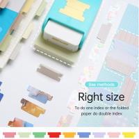 Pulverizador De Hojas Sueltas BQJ-04 Etiquetas De Índice DIY Separador De Hojas Máquina De Cortar Papel Herramientas De Embossing Para Scrapbooking - details 1