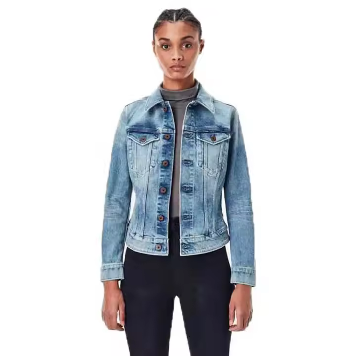 Ropa mujer Chaquetas G-star Chaqueta 3301 Slim Azul - 1