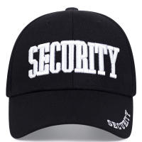 Gorra De Béisbol Ajustable De Algodón Con Bordado De Letras SECURETY Para Hombres Sombrero Dad Estilo Hip Hop Gorras De Trucker Unisex Casual - details 1