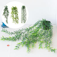 Plantas Artificiales Colgantes Con Maceta Vinateras Decorativas Para Escritorio Exterior Oficina Sin Personalizar Material Plástico - details 6