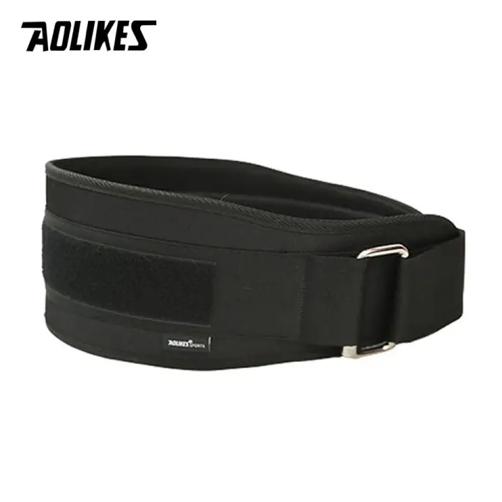 Cinturón De Soporte Para La Cintura AOLIKES 1PCS Para Levantamiento De Pesas Y Ejercicios De Agachamiento Fitness Y Entrenamiento De Espalda Y Lumbar Para Adultos - 1