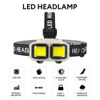 Linterna Frontal Recargable 1000 Lumen LED Con Luz Blanca Roja Impermeable Para Camping Pesca Y Actividades Al Aire Libre - details 15