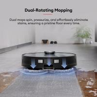Aspiradora robot Ultenic MC1 con estación totalmente automática, succión de 5000Pa, mapeo dual, secado con aire caliente, bolsa de polvo de 3L, batería de 5200mAh, tiempo de funcionamiento máximo de 180 minutos, control de APP/voz - details 3