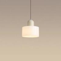 Colgante De Vidrio Moderno Nórdico Para Dormitorio Y Barra De Restaurante Luz Pendente Simples Atmosfera E27 Soporte De Montaje - details 5