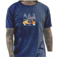 Camiseta hombre Sargantana 85013457 azul marino - Vespa con tablas de surf - details 0