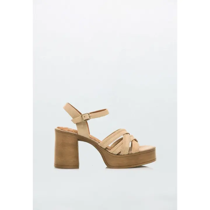 Sandalia de mujer arena Mustang 50566 - 1