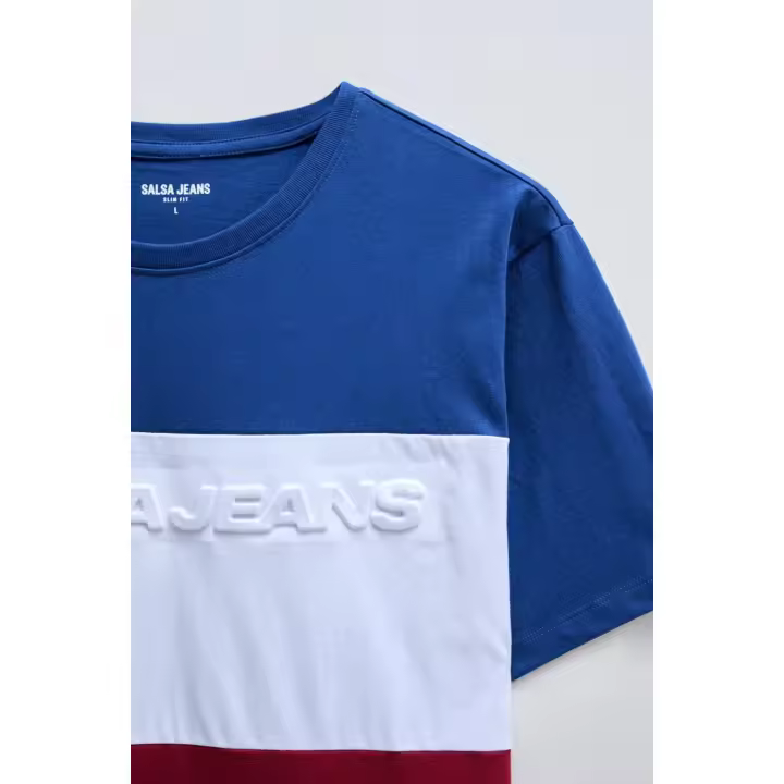Camiseta Salsa Tricolor Roja para Hombre - 1