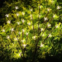 Lámparas Decorativas De Ramas De Sakura Con 20 LED Para Decoración De Casas Y Fiestas Boda DIY Cadena De Luces Sin Pilas Incluidas - details 5