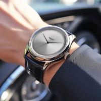 Reloj De Pulsera Para Hombre Marca Top Lujo Negocios Resistente Al Agua Cuarzo Cuero Reloj De Hombre Moda Casual Mano Del Reloj - details 5
