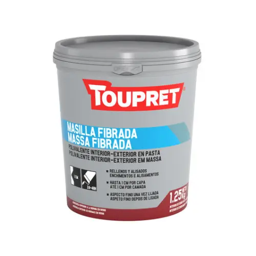 Toupret MASILLA POLIVALENTE FIBRADA TOURPET 1,25 KG - 1