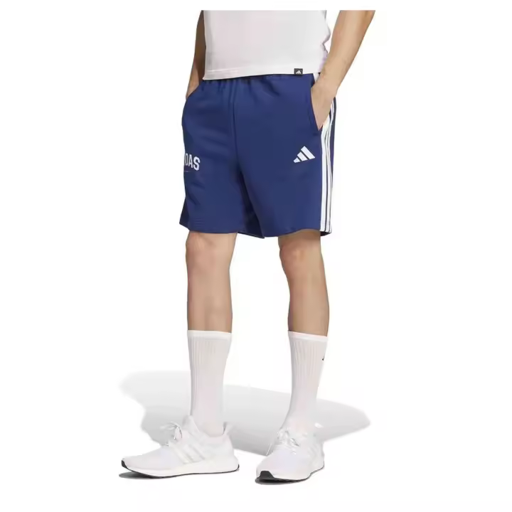 Pantalon Corto Adidas 3S para hombre en color azul - 1