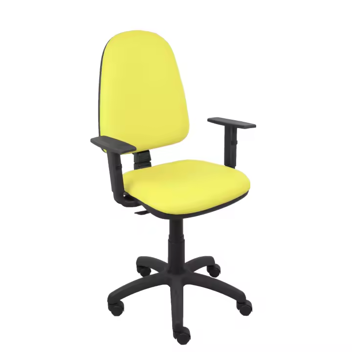 Silla de Oficina Ergonómica Piqueras Y Crespo con Brazos Regulables y Contacto Permanente - 1