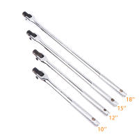 Llave De Fuerza Longitudinal 1/2'' F Rod Wrench Socket Torque Wrench 10/12/15/18'' Barra De Fuerza Actividad Cabeza Fuerte Herramienta De Reparación Para Volante - details 0