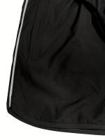 Shorts De Verano Para Deportes De Running Para Hombres Corte Ajustado Tres Puntos Con Bolsillo De Cremallera Rápido Secado Entrenamiento Fitness - details 13