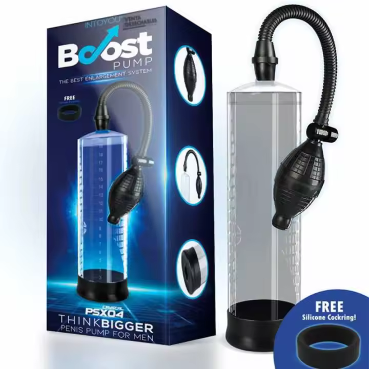 Boost Bomba de Erección 20x6 cm Negra PSX04  8436583790793 - 1