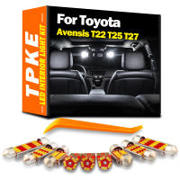 Kit De Luz LED Interior Y Maletero Para Toyota Avensis T22 T25 T27 1997-2018 TPKE Canbus Sin Errores Instalación Plug And Play Luz Blanco Y Azul IC - details 0