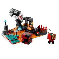 Bloques De Construcción Compatible MOC Sets MC My World Serie El Nether Bastión Magma Cube Piglins Strider Juguete Para Niños Regalo - details 2