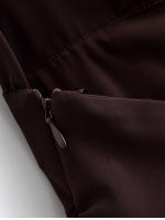 Vestido Halter Sin Mangas Para Mujer Verano Elegante Vintage De Tela Algodón Y Poliéster Longitud Media Pierna Estilo De Calle - details 4