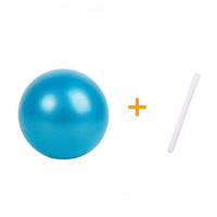 Bola De Yoga De 25cm Bola De Gimnasia De Fitness Plegable Antirrota Con Clip Transparente Y Engrosada Para Pilates - details 8