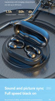 Auriculares Bluetooth de Conducción ósea M47 with Clip para la Oreja - Larga Resistencia y Pantalla Digital - details 8