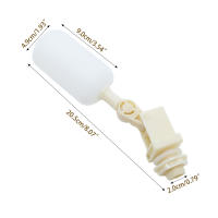 Interruptor De Flotación Para Vaso De Agua De Res 1/2'' Válvula De Bola Ajustable Control De Rellenado Automático Acuario Tanque De Acuario Material Plástico - details 2