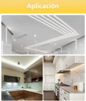 Tira De Luz LED COB Regulable 24V 12V 8mm 320LEDs/m Flexible Para Decoración De Habitaciones 3000K 4000K 6000K 1m 5m - details 12