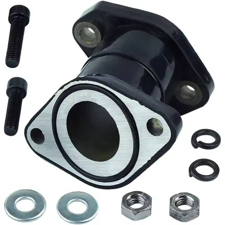 Intake Manifold for Yamaha Kodiak 400 1993-1998 Motorcycle 4 YFM350ER 1987-1995 Gasket Adapter Big Bear 350 Screw Kit  Intake Manifold Boot xvs400 - 1