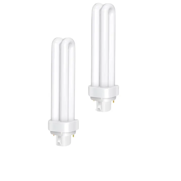 Pack Bombillas G24 2-Pin 26W – Luz Blanca 6400K | 1680LM | Tubo 2U Bajo Consumo | Iluminación Eficiente para Hogar y Oficina - 1
