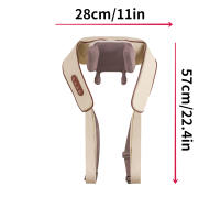 Masajeador De Cuello Y Hombros Con Shiatsu Profundo Y Calor Para Alivio Del Dolor Eléctrico Masaje De Amasado Para Musculosas - details 8