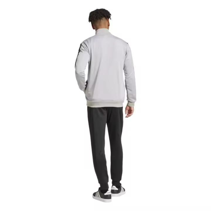 Chandal Adidas 3Bandas French Terry Tt Ts Negro Gris Ji8876 Hombre - 1