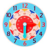 Reloj De Madera Montessori Para Niños Juguetes Educativos De Aprendizaje De Tiempo Ayudas Pedagógicas Para Escuela Primaria Tablero Inteligente Juguete Para Niños De 3-12 Años - details 5