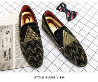 Zapatos Casuales De Cuero Para Hombres Con Diamantes Hechos a Mano En Italia Botines Slip-On Estilo Peluquero Cierre SLIP-ON - details 7