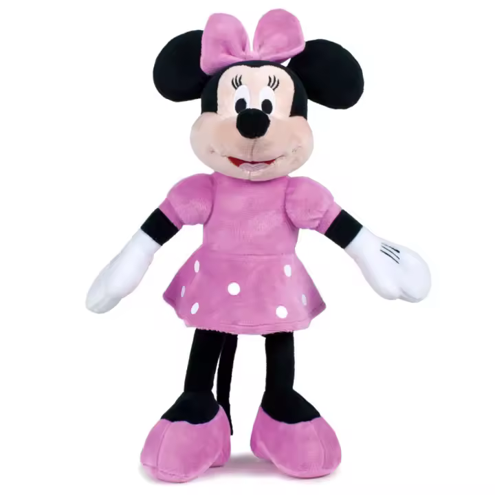 Peluche Minnie Disney Soft 28cm - Divertida y Achuchable - 1