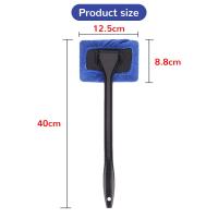 Set De Limpieza De Ventanas De Coche Con Cepillo De Microfibra Y Mango Largo Herramienta De Limpieza Para Parabrisas Accesorios Para Coche - details 15