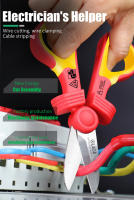Tijeras Eléctricas VDE LAOA 1000V Aisladas Para Cable Corte De Alambre Herramientas De Plegado Curvo Y Enchufe - details 4