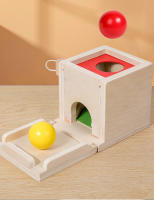 Caja De Monedas De Madera Montessori Para Niños Juguete Sensorial De Doble Cajón De Formas Y Colores Regalo Para Bebés Educativo Y Divertido - details 18