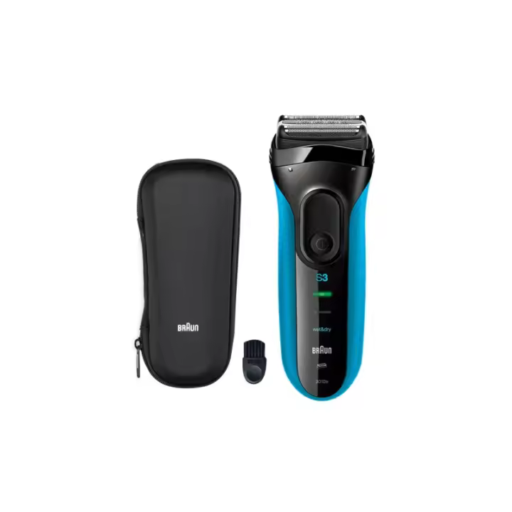 Afeitadora Eléctrica Braun Serie 3 ProSkin 3040S 3010S Para Hombres Con Recortador Recargable Universal 100-240V Afeitado Seco Y Húmedo - 1