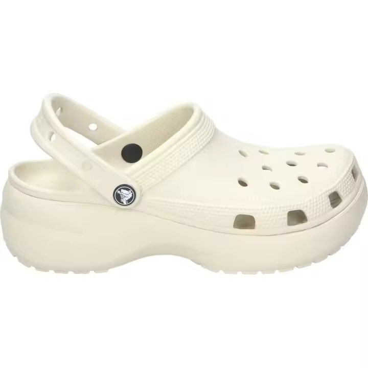 CROCS | Zuecos Crocs Classic Platform W blancos de Agua – Chanclas Unisex – Piscinas en Color Blanco para Adulto – Resistentes al Agua – Perfectas para Verano – Modelo 206750 - 1