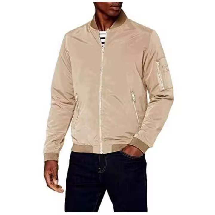 Chaqueta Jack&Jones Rush Bomber para hombre en color beige - 1