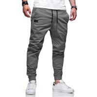 Pantalones Casuales De Largo Para Jóvenes 2024 Tejidos Sólidos Coloridos Cintura Media Estilo Safari Pantalones De Cierre De Cremallera - details 4