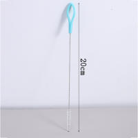 Kit De Limpieza Para Tiras De Beber Con Cepillo Y Tubo De Acero Inoxidable Mango Largo Cepillos De Níquel Para Limpieza De Tiras De Beber - details 11