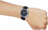 reloj deportivo hombre Casio MTP-W500L-1AV 43.9mm Hora Mundial 50m WR correa de cuero Indicador de batería Alarma - details 1