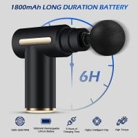 Mini Masajeador Eléctrico DUTRIEUX Para Relajación Muscular Y Fitness Equipo De Masaje Vibratorio Con Cabeza De Masaje Rodillo Ideal Para Cuello Y Fascia - details 1