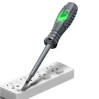 Linterna Multifuncional Portátil Para Pruebas De Voltaje Y Electricidad DISEÑO DE PISTOLAS Lápiz De Prueba De Cero Línea Detector De Energía Voltímetro Herramienta De Destornillador De Acero Cromo-vanadio - details 10