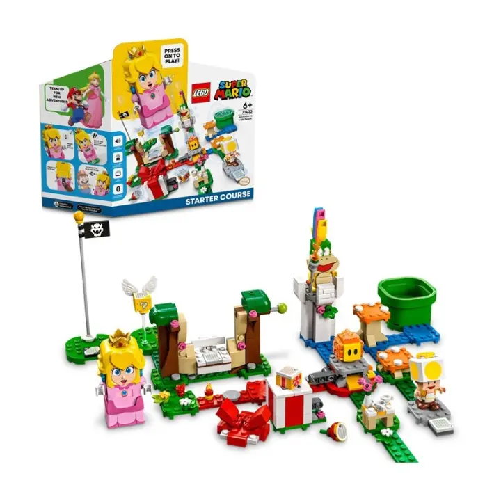 LEGO Super Mario 71403 Pack Inicial: Aventuras con Peach edad a partir de 6+ años contiene: 354 piezas. 22L71403 - 1