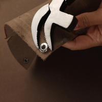 IMZAY Nueva Herramienta De Mano Para El Arte De La Bricolaje De Cuero Herramienta De Presión De Borde Ajustable Herramienta De Fabricación De Bolso De Cuero De Cuero Goma Plano Pliers - details 5