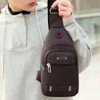 Bolsa de mensajero de un hombre Bolsa de pecho Unisex Lienzo Ocio - details 2