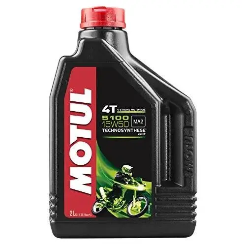 Aceite Motul 5100 15W50 4T 2 Litros - Protección Superior - 1