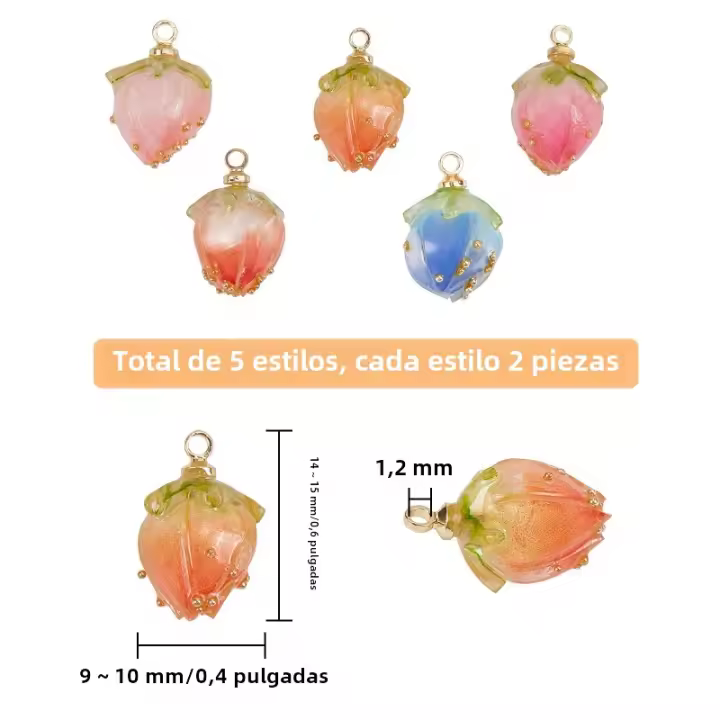 800Pcs Cuentas De Caballo Luminosas En La Oscuridad 6x9mm Cuentas De Plástico Opacas Azul Morada Para Trenzas Y Espaciadores - 1